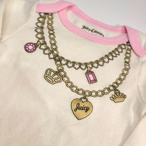 Juicy Couture long sleeve onesie